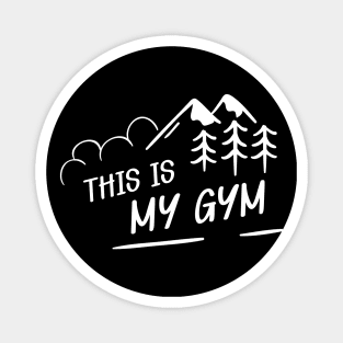 Climbing - This is my gym Magnet